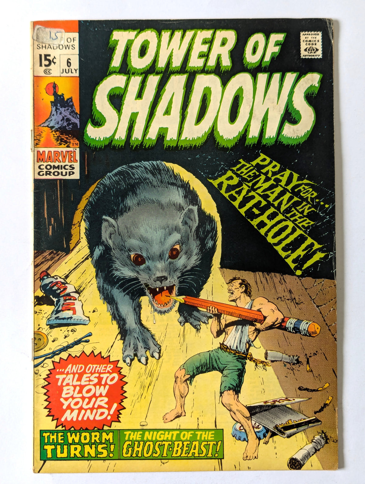 Tomb of Darkness #6 Marvel Comic Book