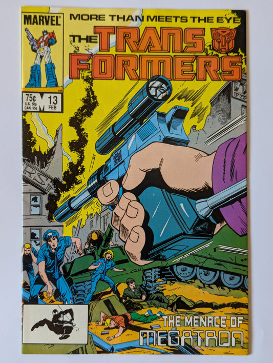 Transformers #13 Marvel Comic Book
