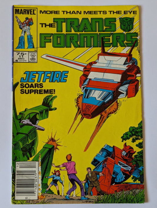 Transformers #11 Marvel Comic Book