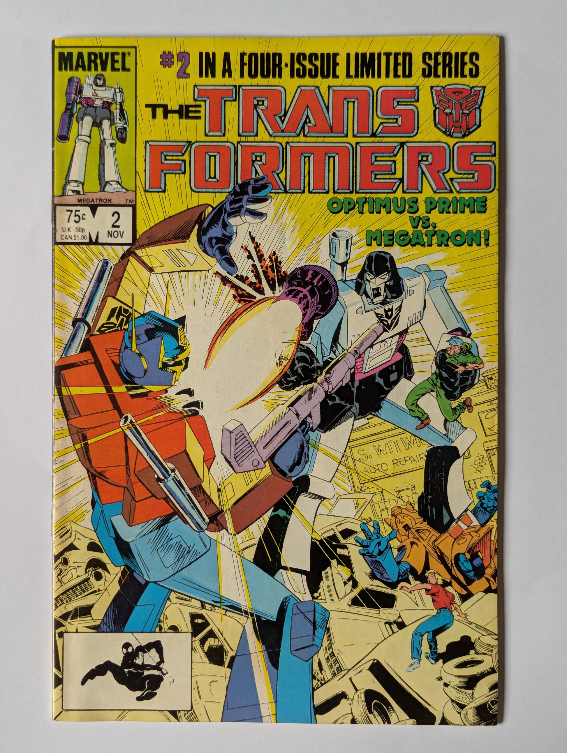 Transformers #2 Marvel Comic Book