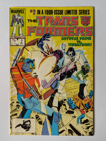 Transformers #2 Marvel Comic Book