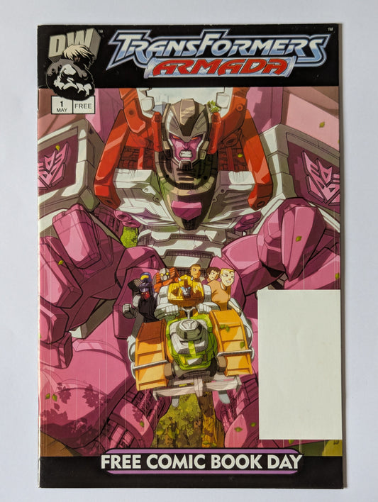 Transformers Armada #1 FCBD Dreamwave Comic Book