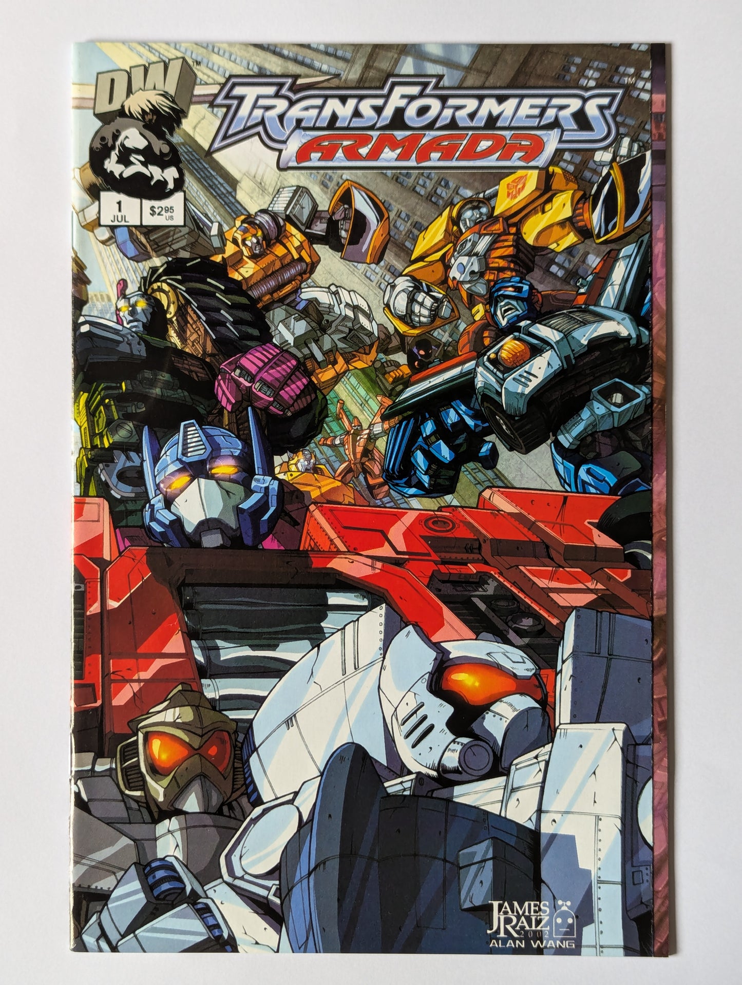 Transformers Armada #1 Dreamwave Comic Book