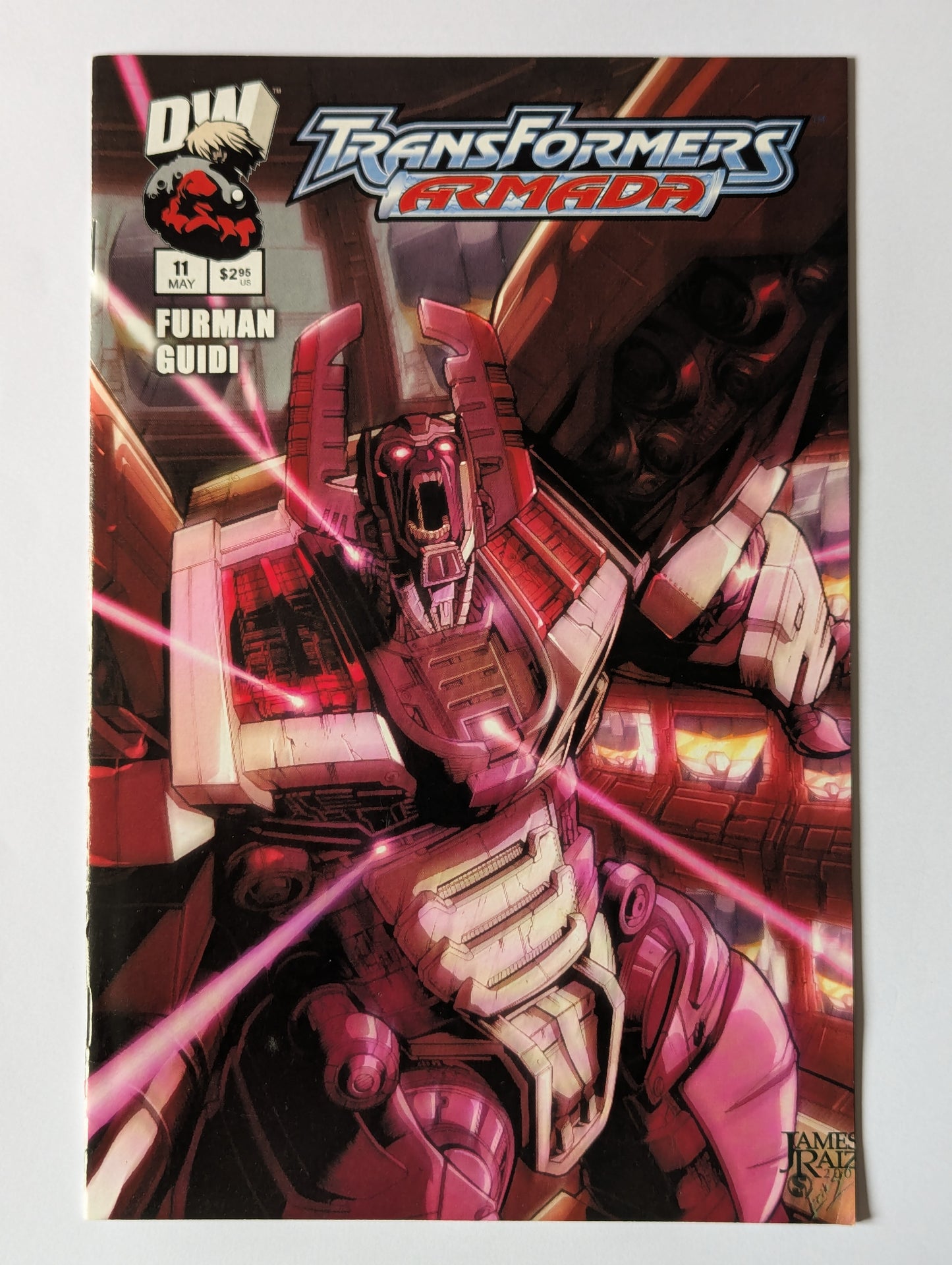 Transformers Armada #11 Dreamwave Comic Book