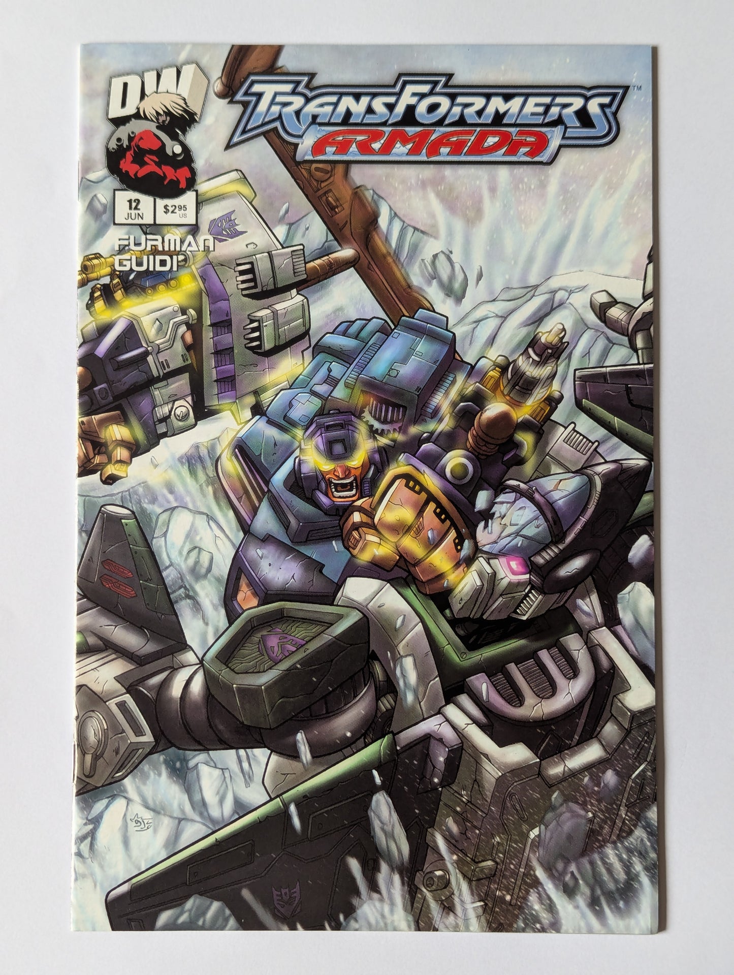 Transformers Armada #12 Dreamwave Comic Book