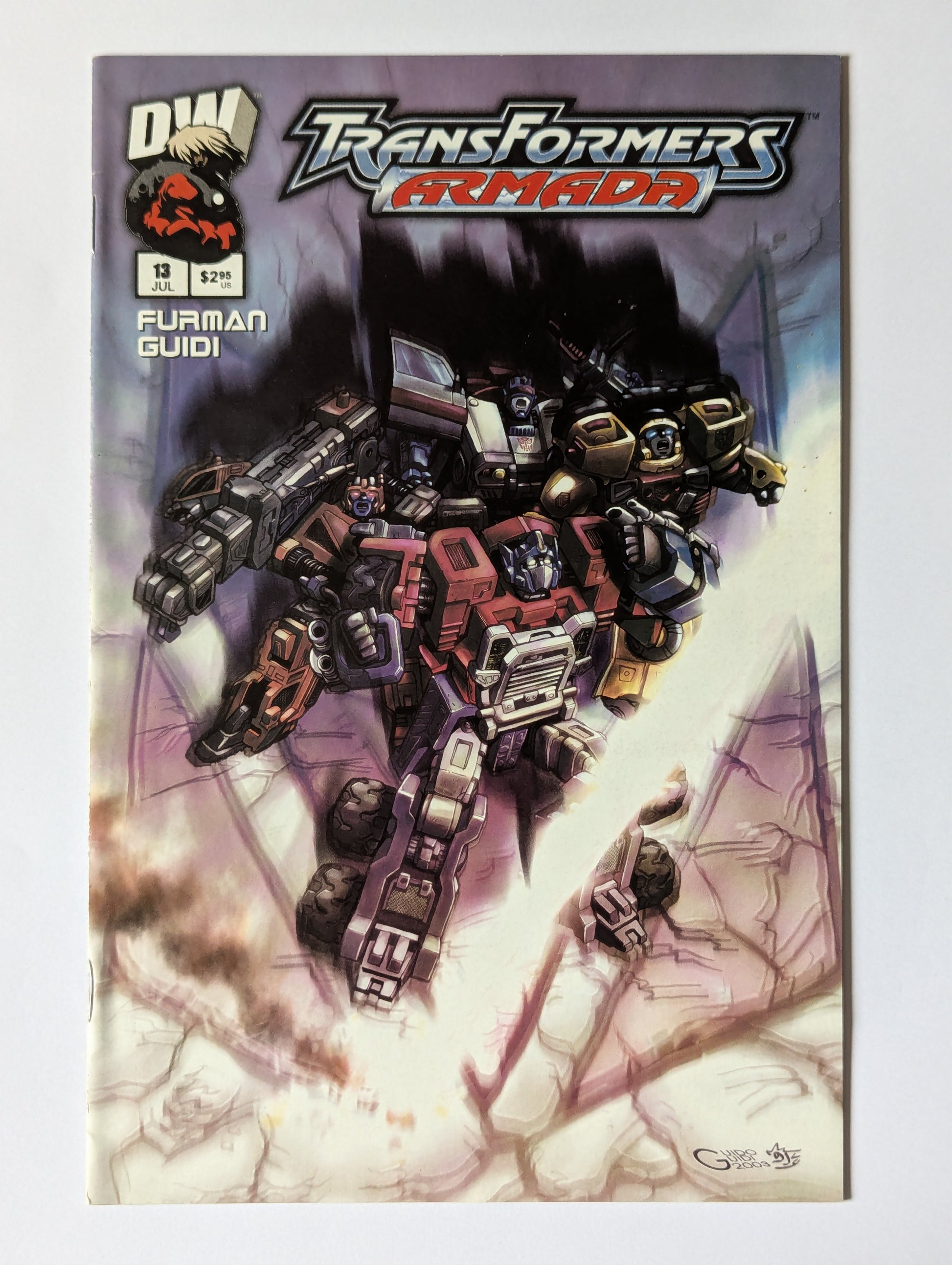 Transformers Armada #13 Dreamwave Comic Book