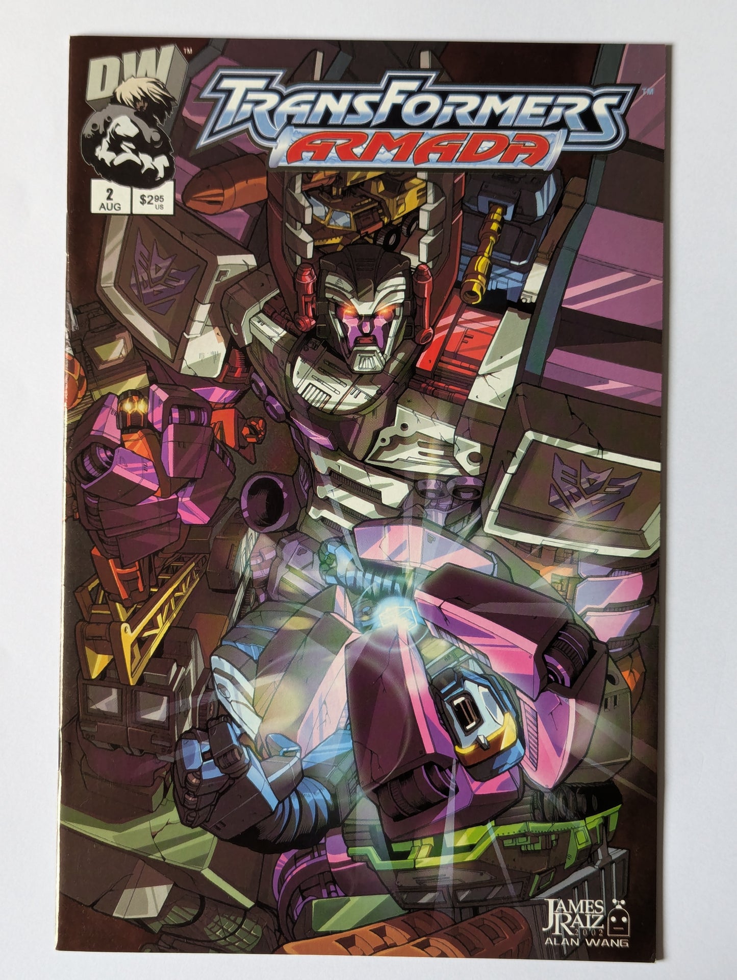 Transformers Armada #2 Dreamwave Comic Book