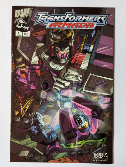 Transformers Armada #2 Dreamwave Comic Book
