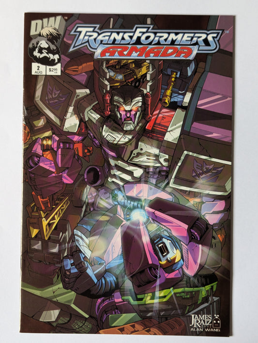 Transformers Armada #2 Dreamwave Comic Book