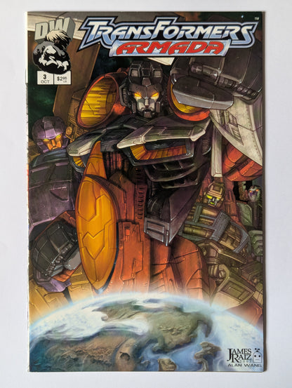 Transformers Armada #3 Dreamwave Comic Book