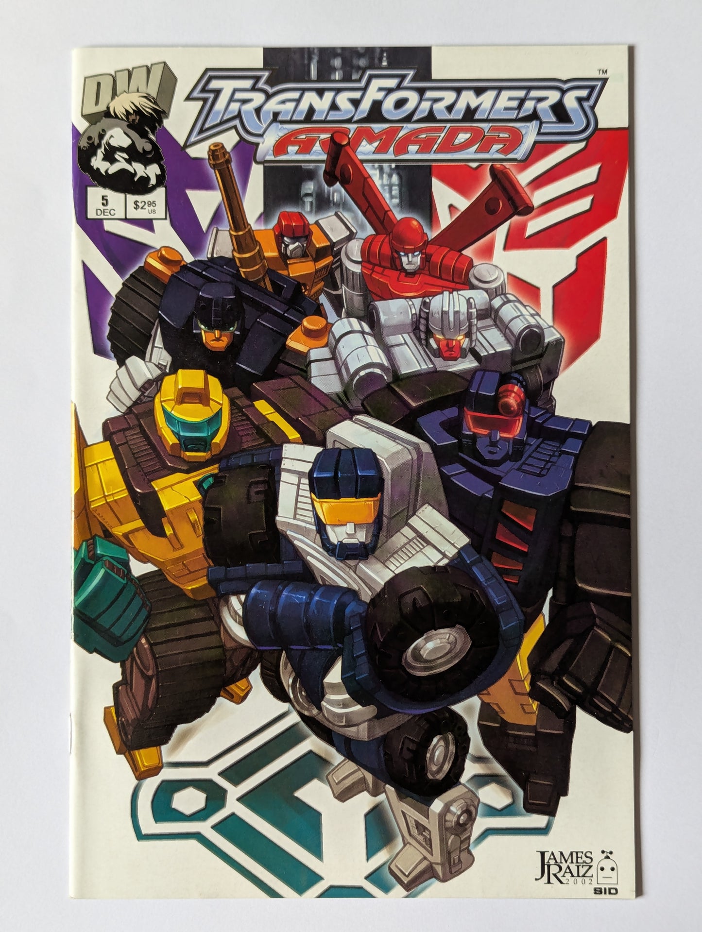 Transformers Armada #5 Dreamwave Comic Book