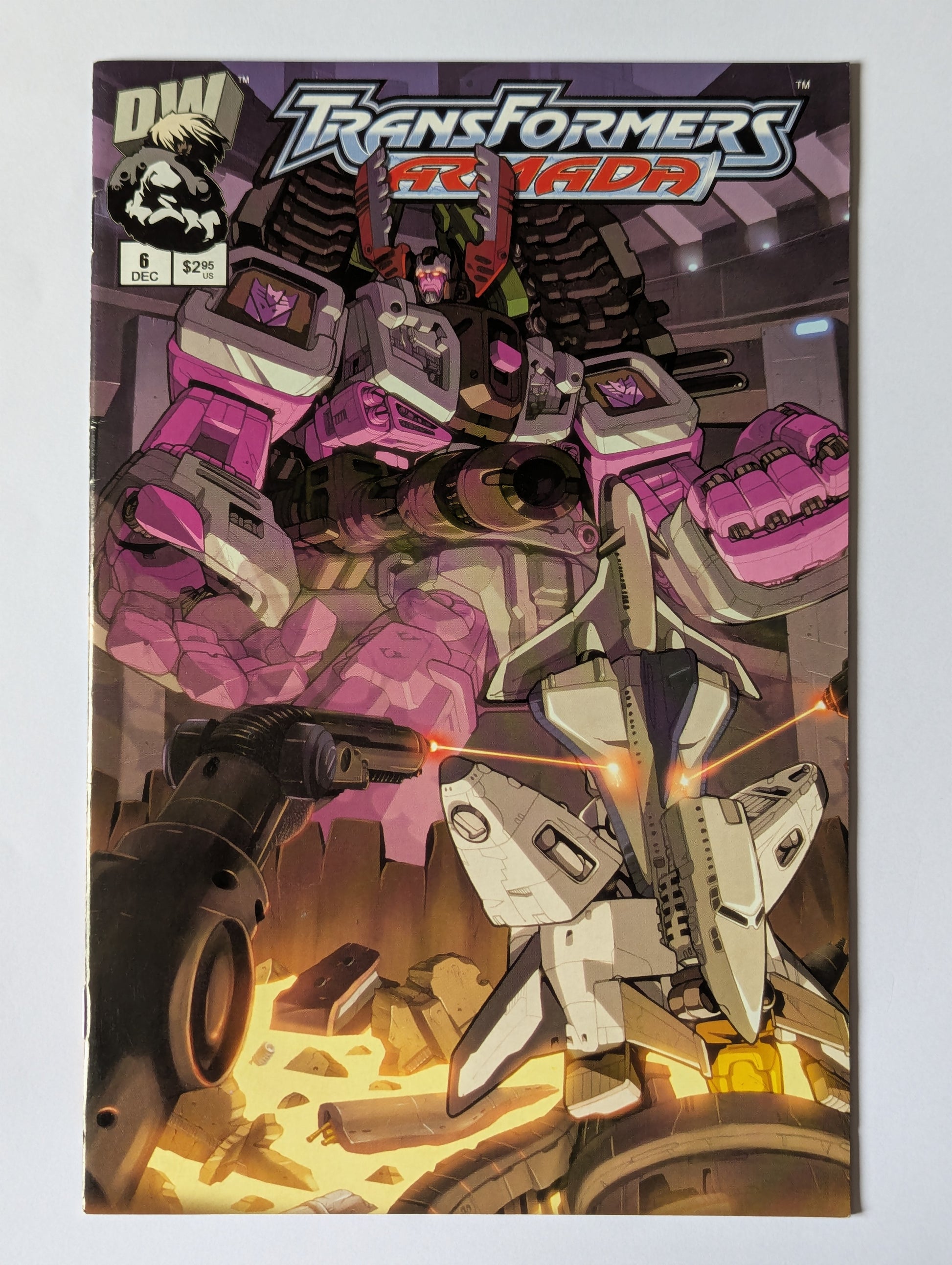 Transformers Armada #6 Dreamwave Comic Book