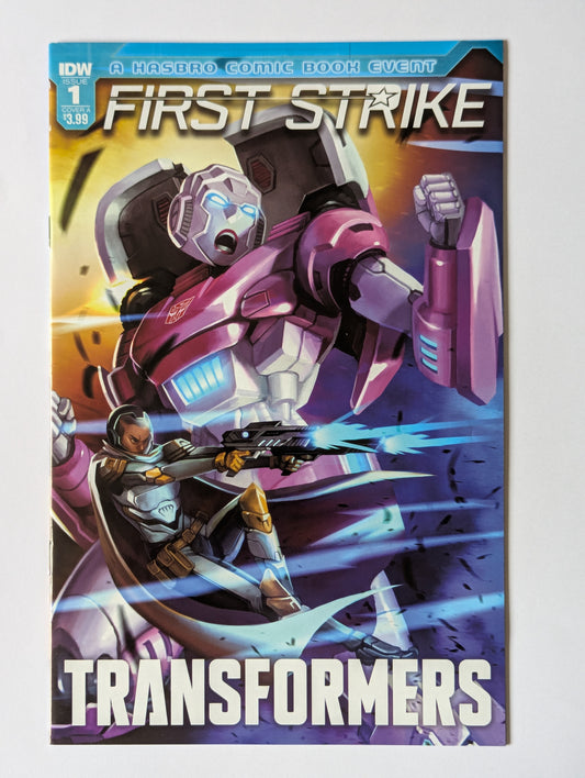 Transformers First Strike #1 IDW Comic Book