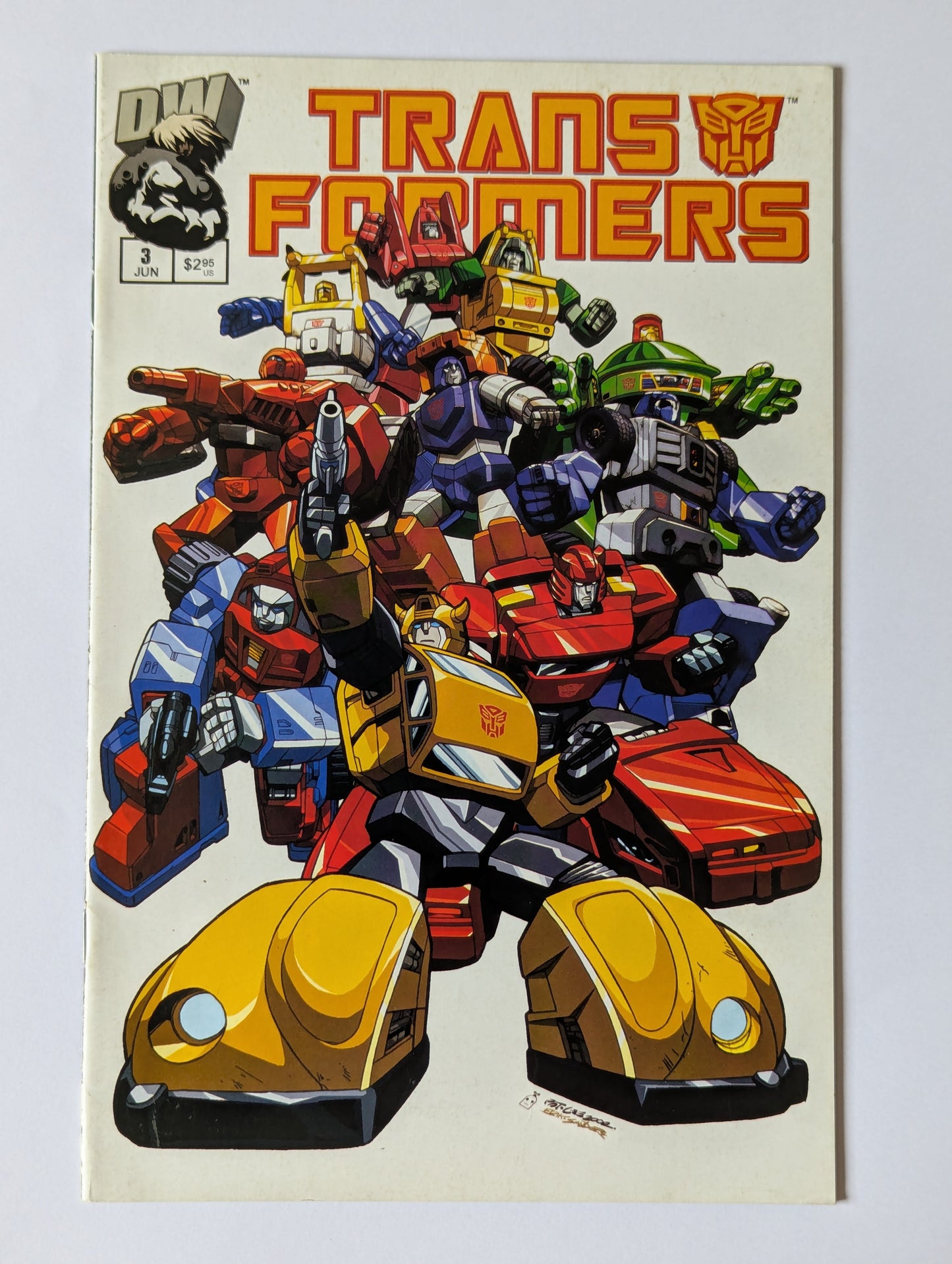 Transformers Generation 1 #3 Dreamwave Comic Book
