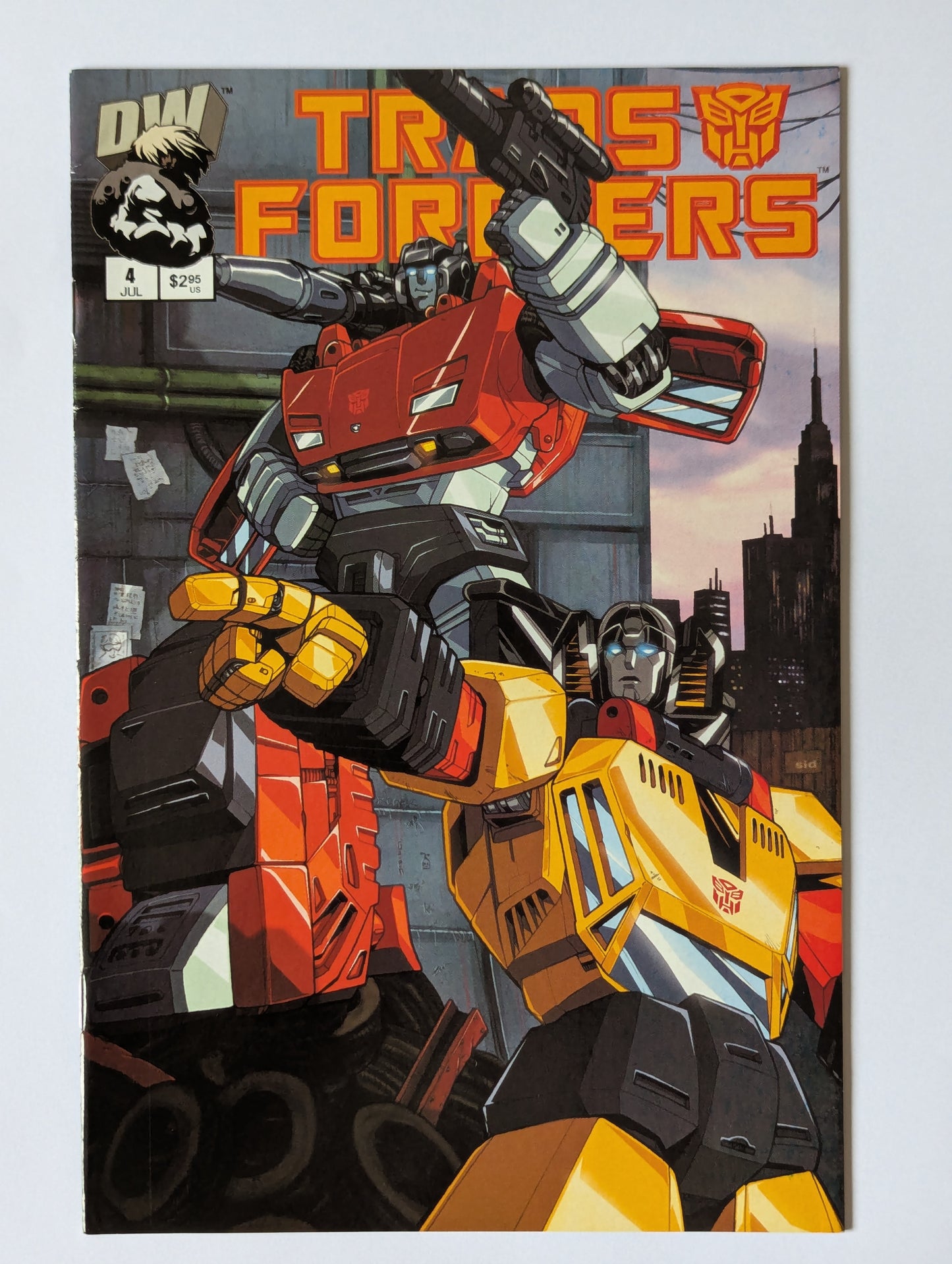 Transformers Generation 1 #4 Dreamwave Comic Book