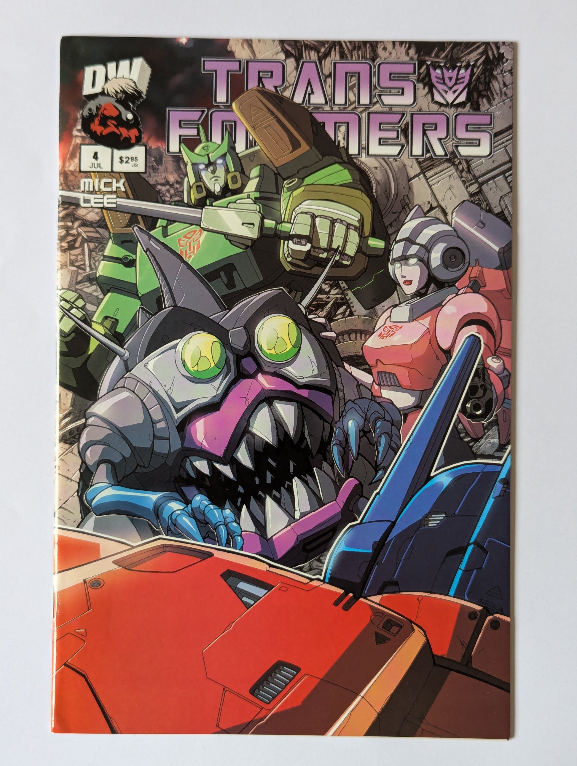 Transformers Generation 1 #4 Dreamwave Comic Book