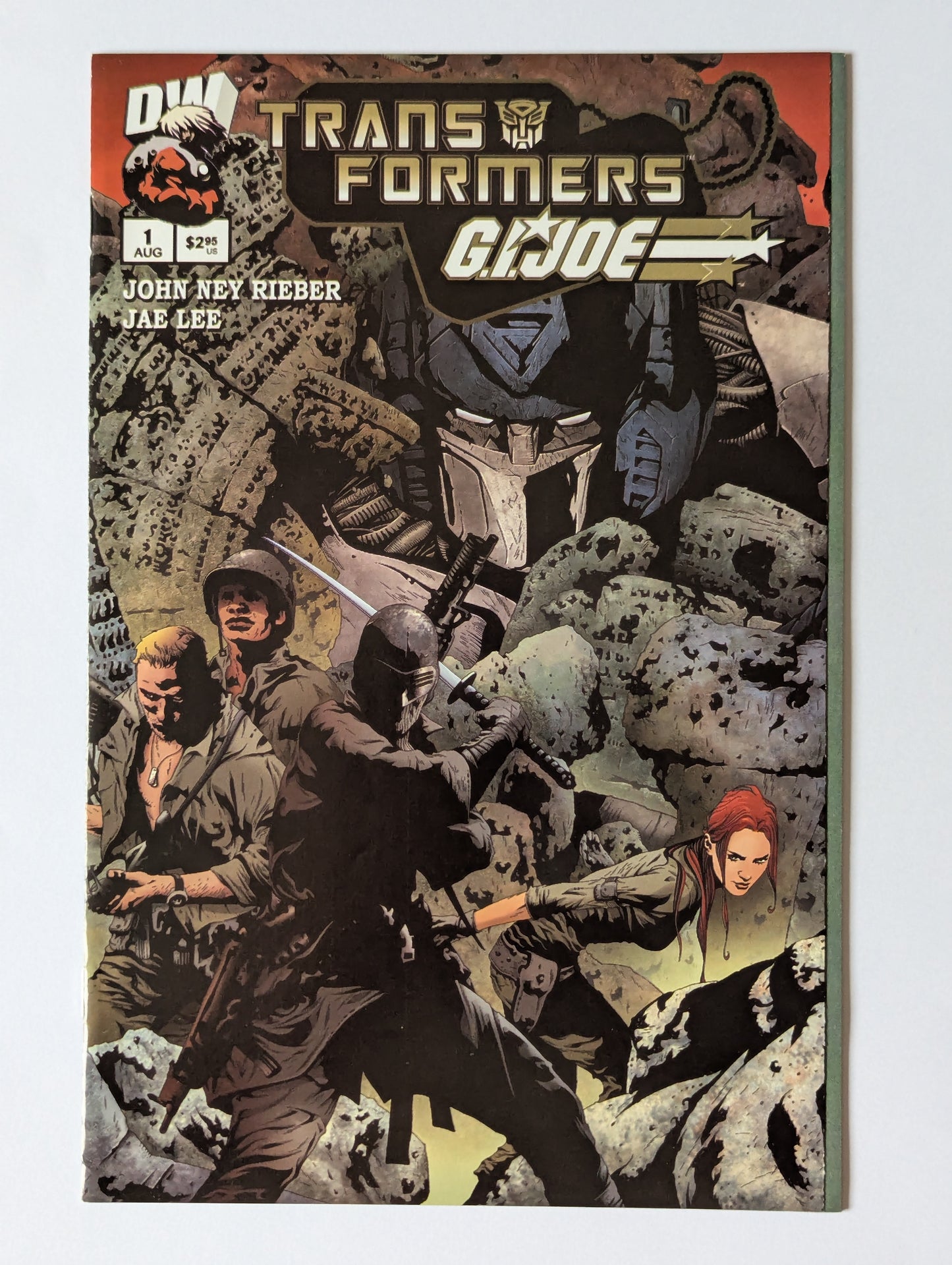 Transformers / G.I. Joe #1 Dreamwave Comic Book