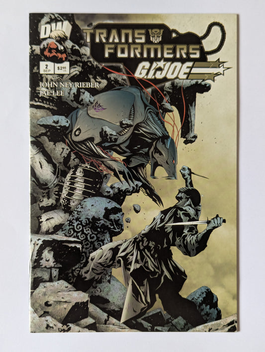 Transformers / G.I. Joe #2 Dreamwave Comic Book