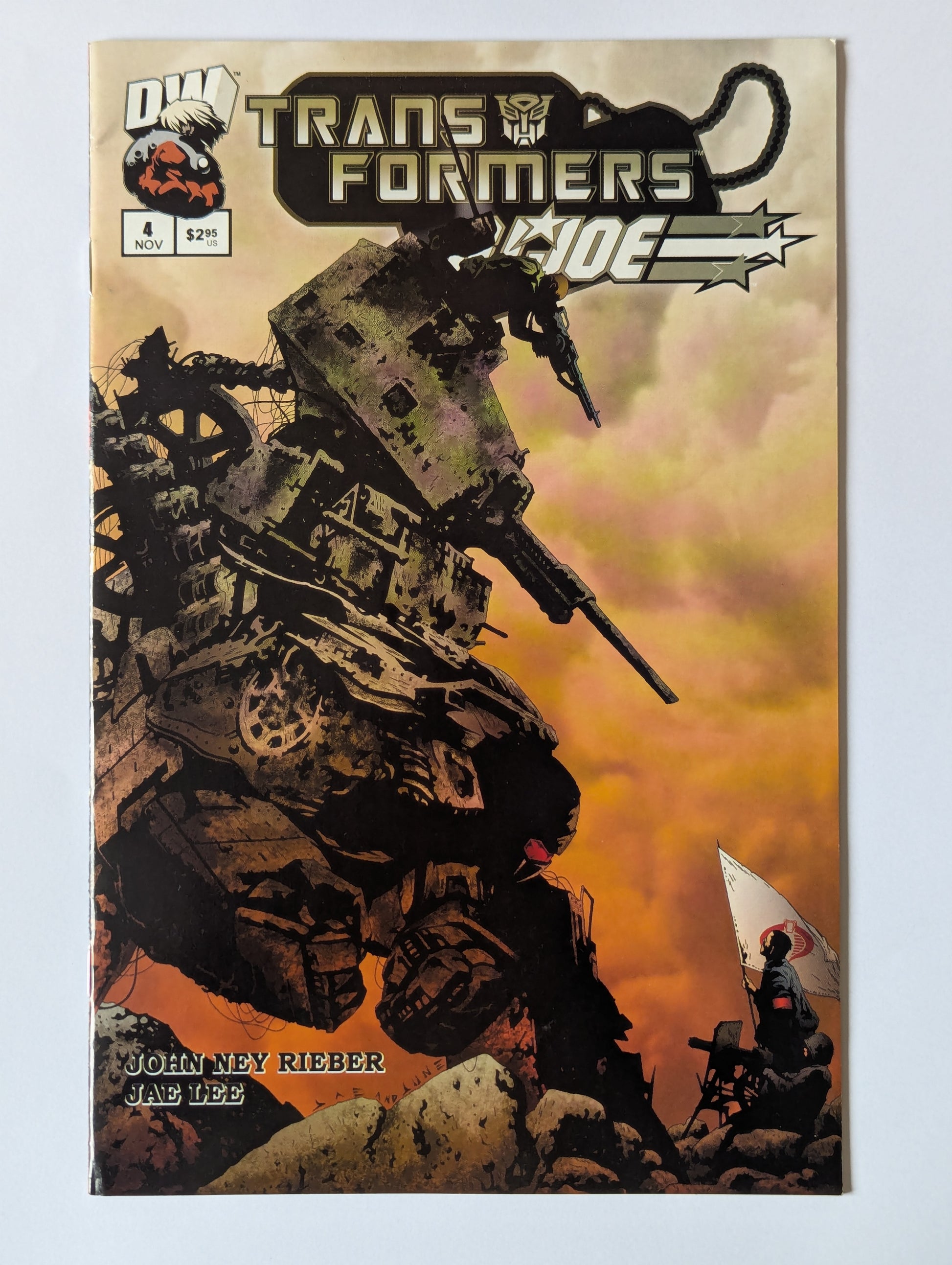 Transformers / G.I. Joe #4 Dreamwave Comic Book