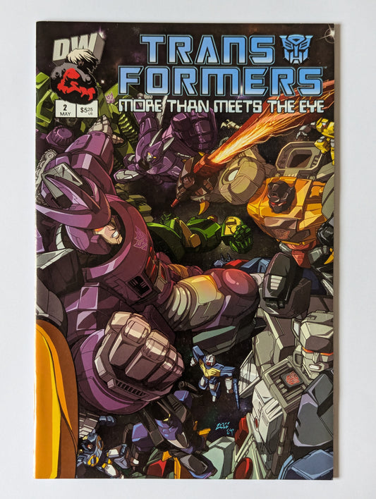 Transformers More than Meets the Eye #2 Dreamwave Comic Book