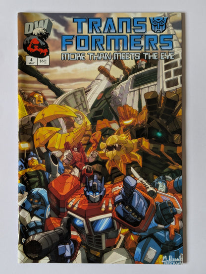 Transformers More than Meets the Eye #4 Dreamwave Comic Book