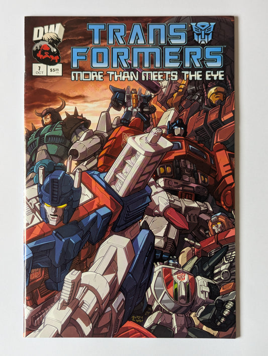 Transformers More than Meets the Eye #7 Dreamwave Comic Book