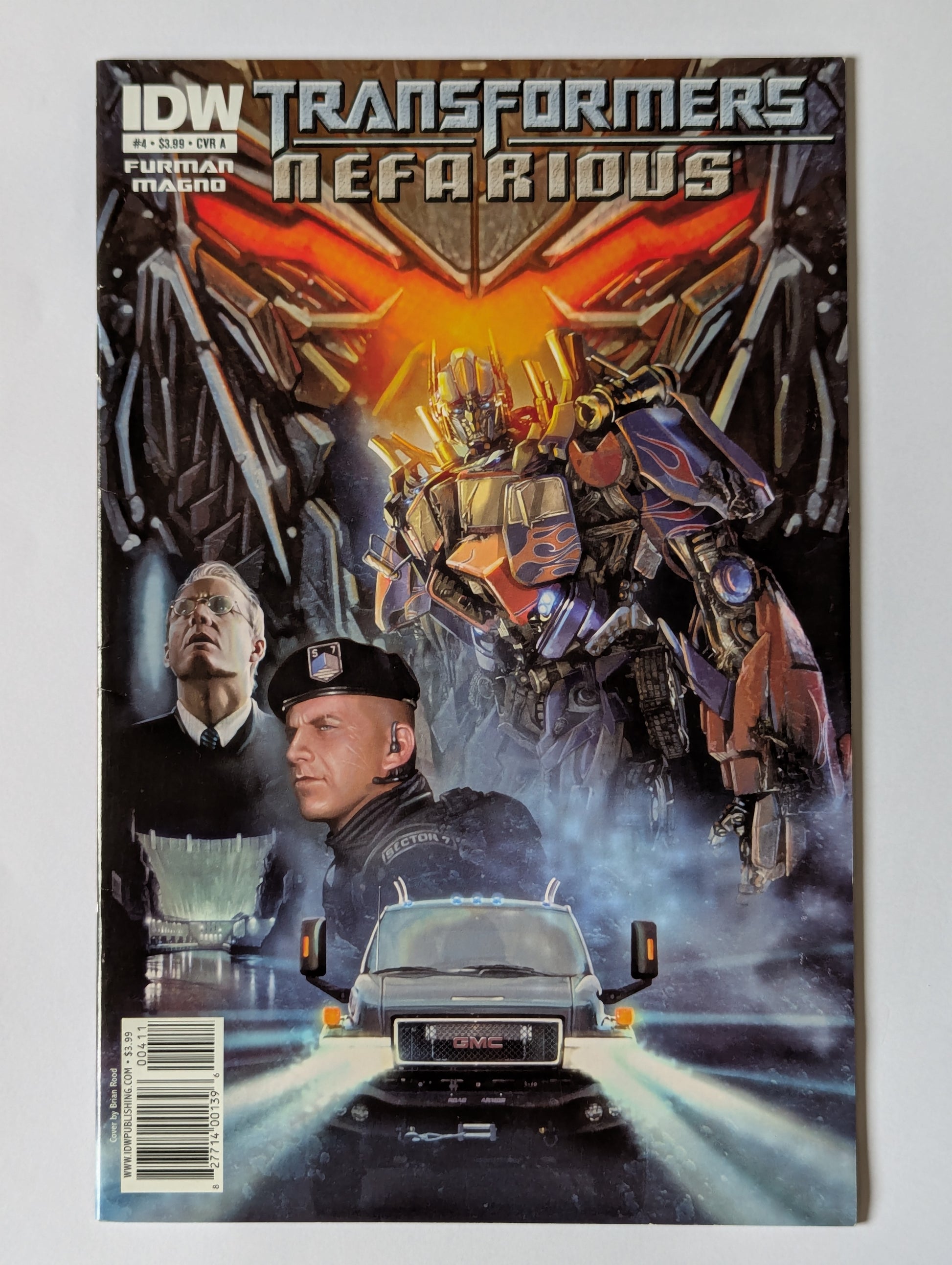 Transformers Nefarious #4 IDW Comic Book