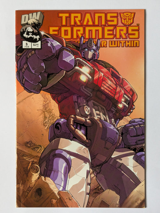 Transformers The War Within #5 Dreamwave Comic Book