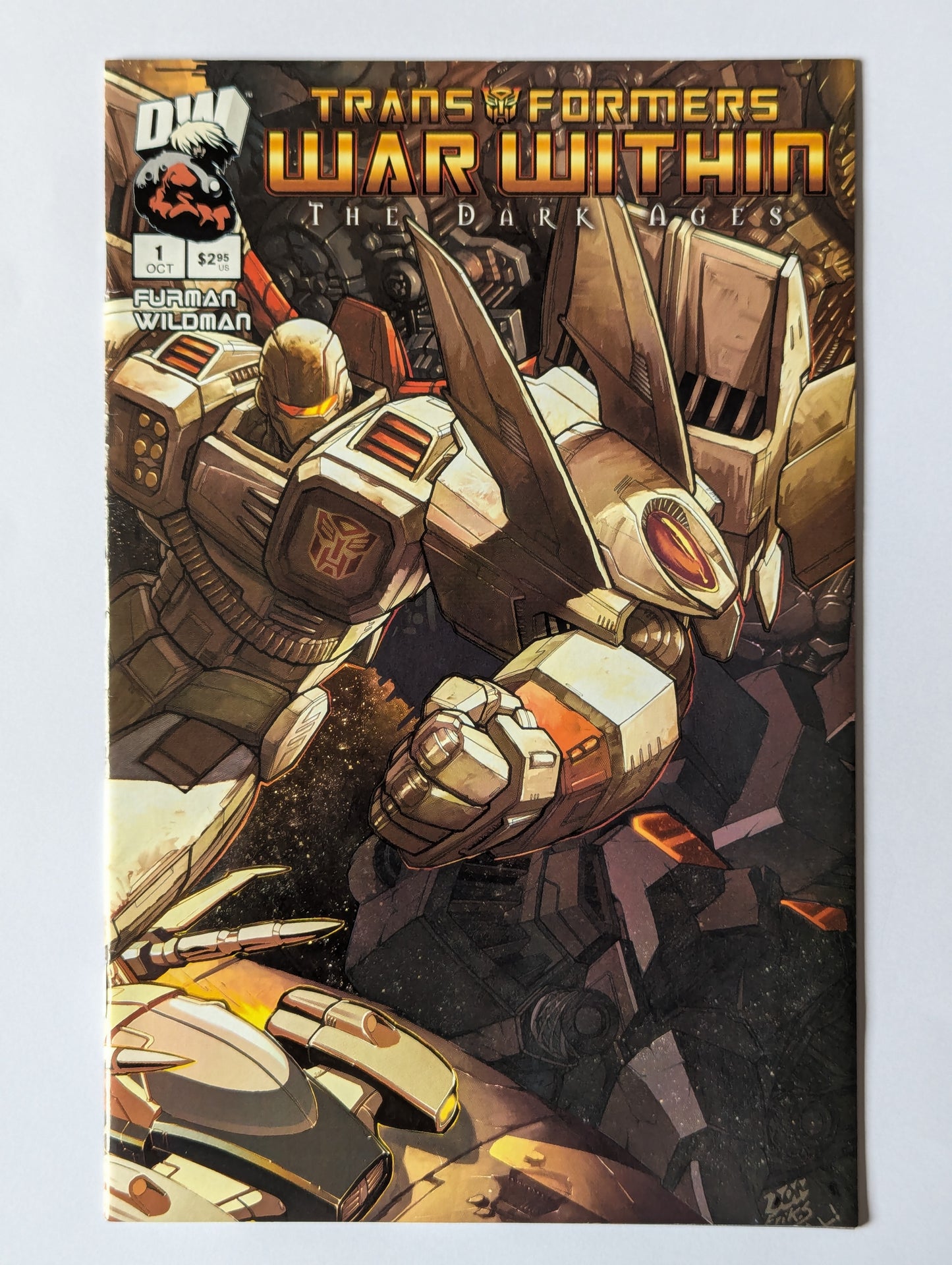 Transformers The War Within The Dark Ages #1 Dreamwave Comic Book
