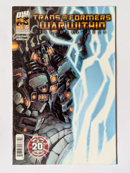 Transformers The War Within The Dark Age #6 Dreamwave Comic Book