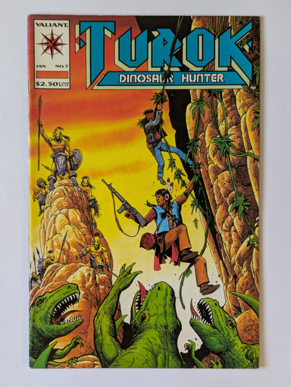 Turok Dinosaur Hunter #7 Valiant Comic Book