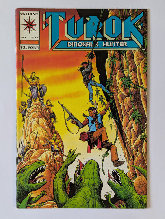 Turok Dinosaur Hunter #7 Valiant Comic Book