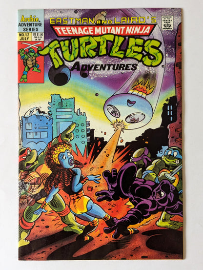 Teenage Mutant Ninja Turtles Adventures #12 Archie Comic Book