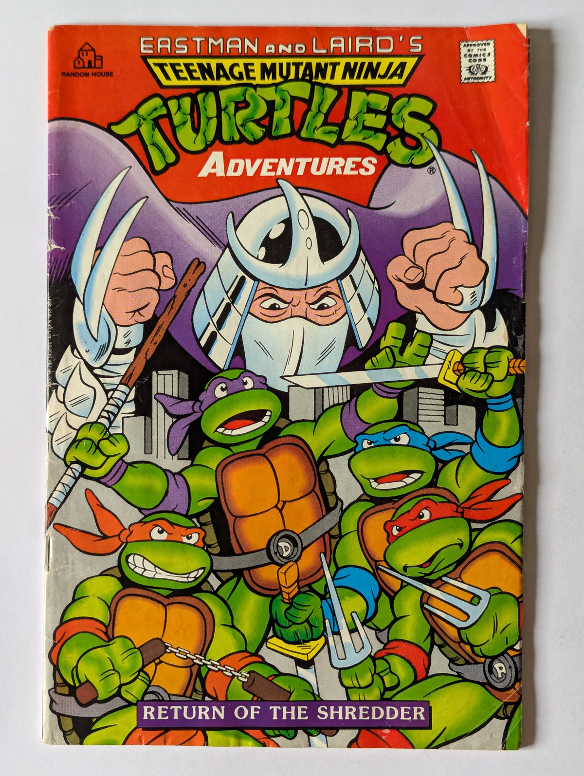 Teenage Mutants Ninja Turtles Adventures: Return of the Shredder #1 (1989)