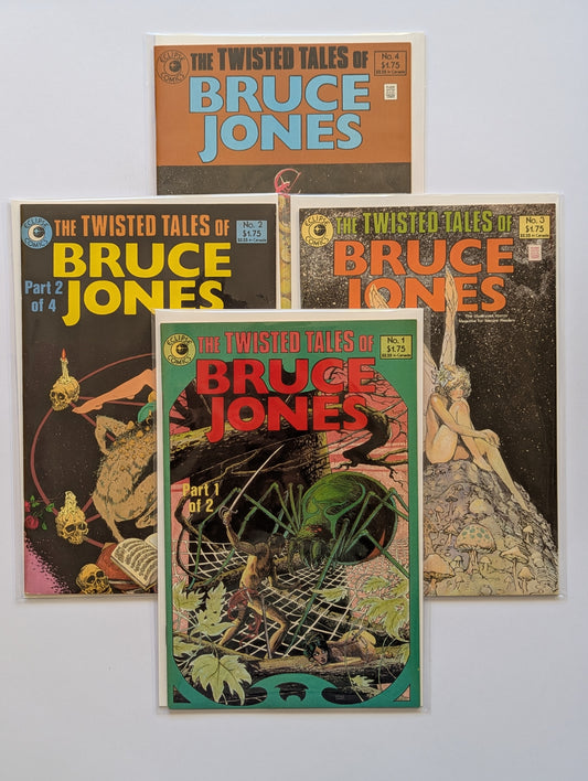 The Twisted Tales of Bruce Jones Complete Series Comic Book Set