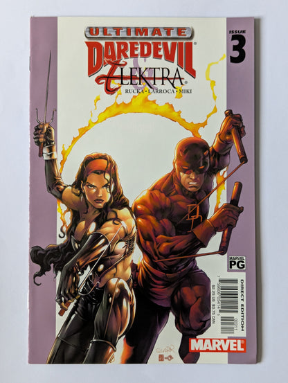 Ultimate Daredevil & Elektra #3 Marvel Comic Book