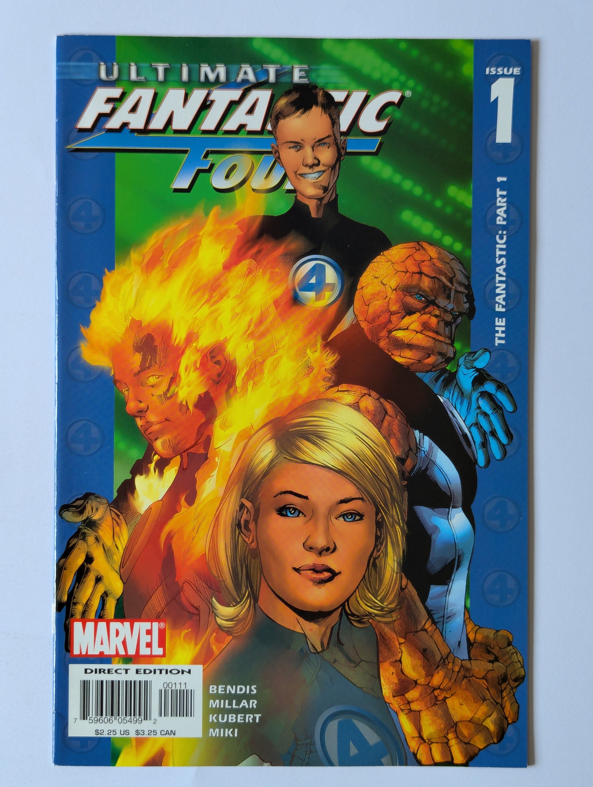 Ultimate Fantastic Four #1 Marvel Comic Book