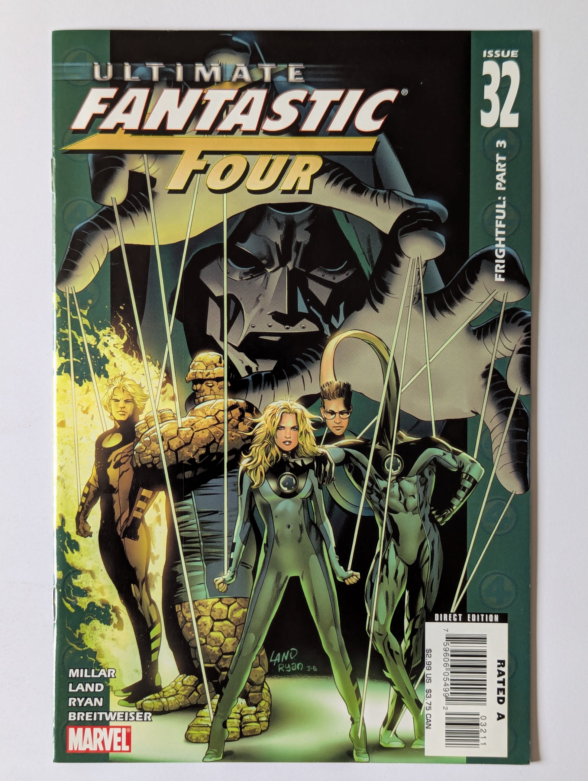 Ultimate Fantastic Four #32 Marvel Comic Book