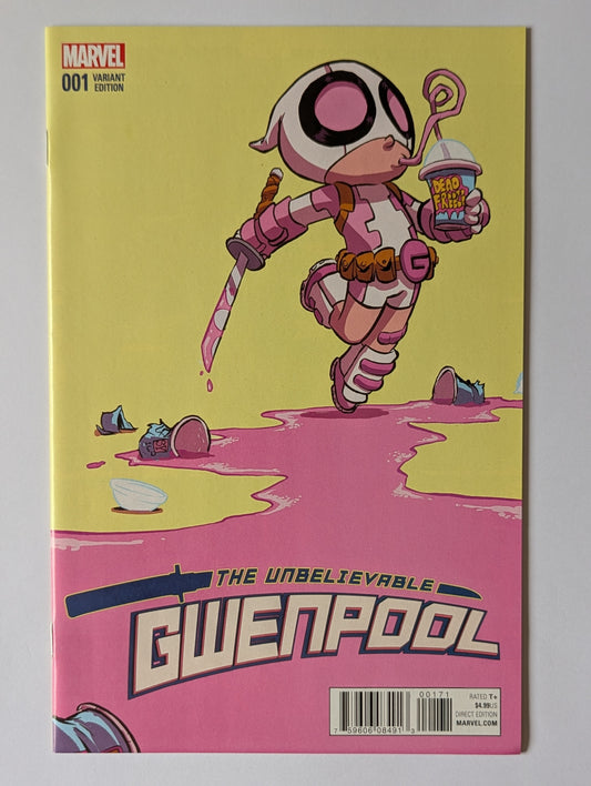 Unbelievable Gwenpool #1 -  Skottie Young Variant