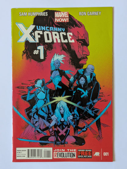 Uncanny X-Force #1 Marvel Comic Book