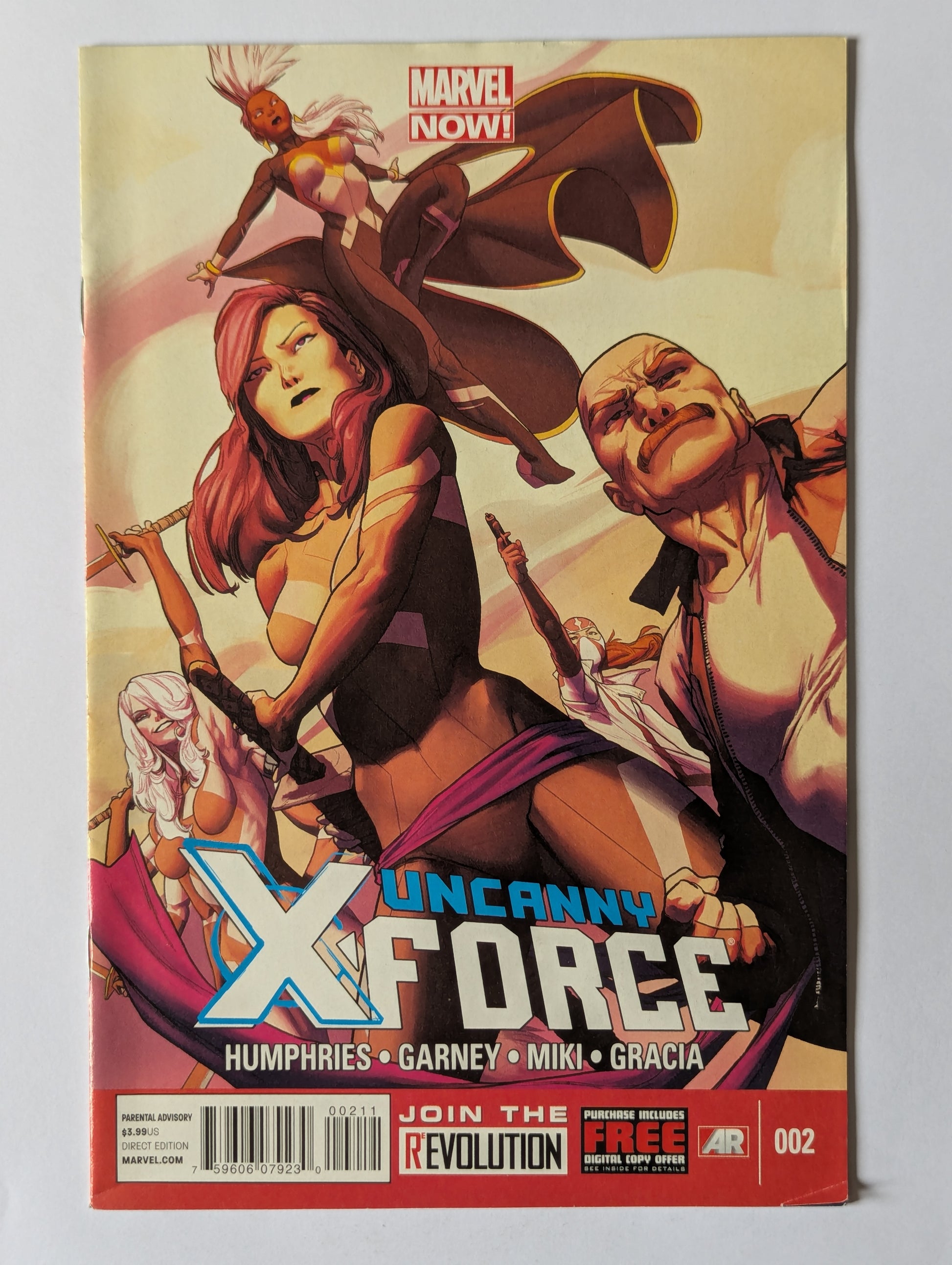 Uncanny X-Force #2 Marvel Comic Book