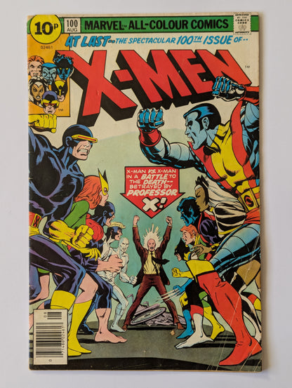 Uncanny X-Men #100 Marvel Comic Book