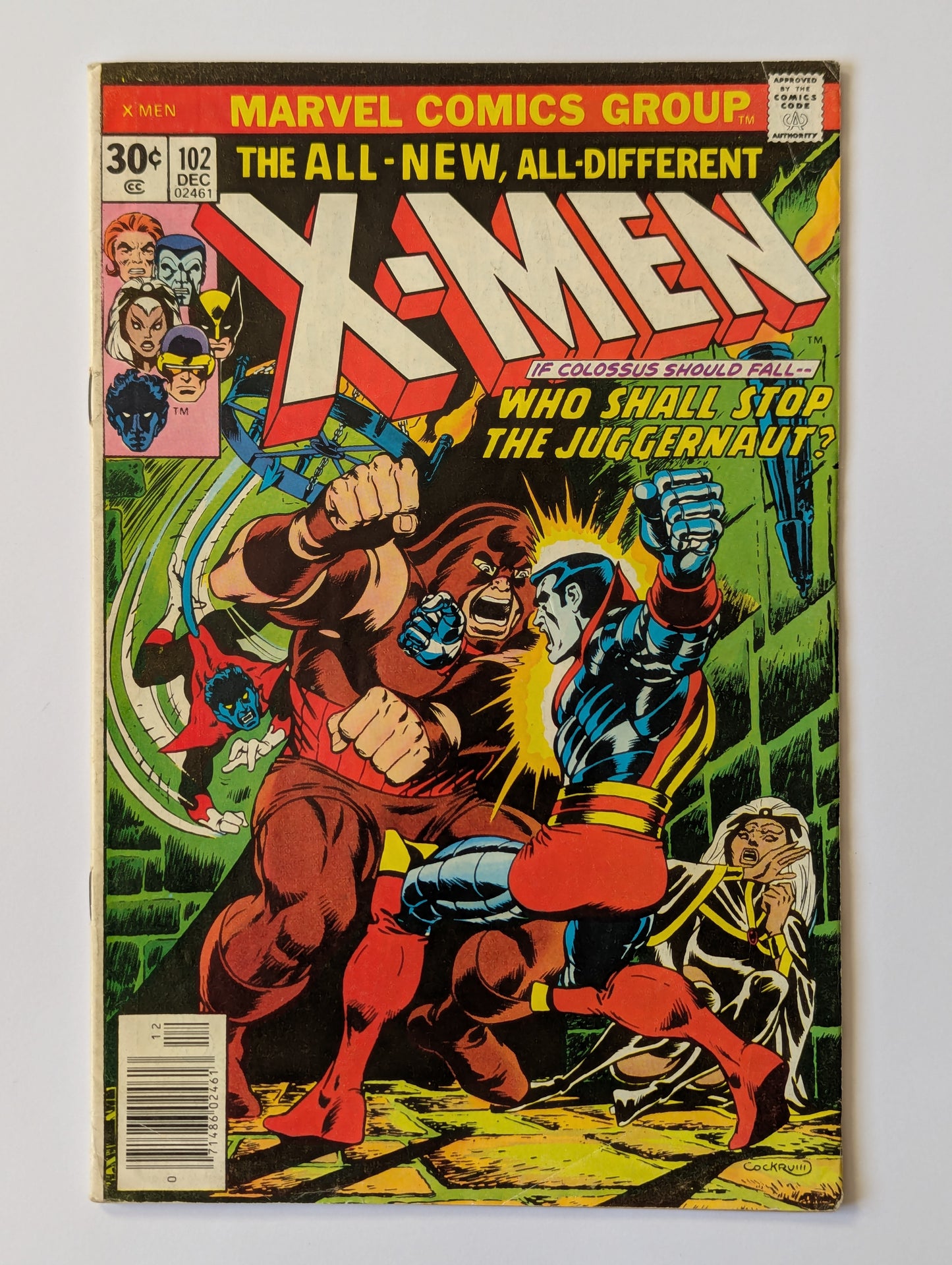 Uncanny X-Men #102 Marvel Comic Book