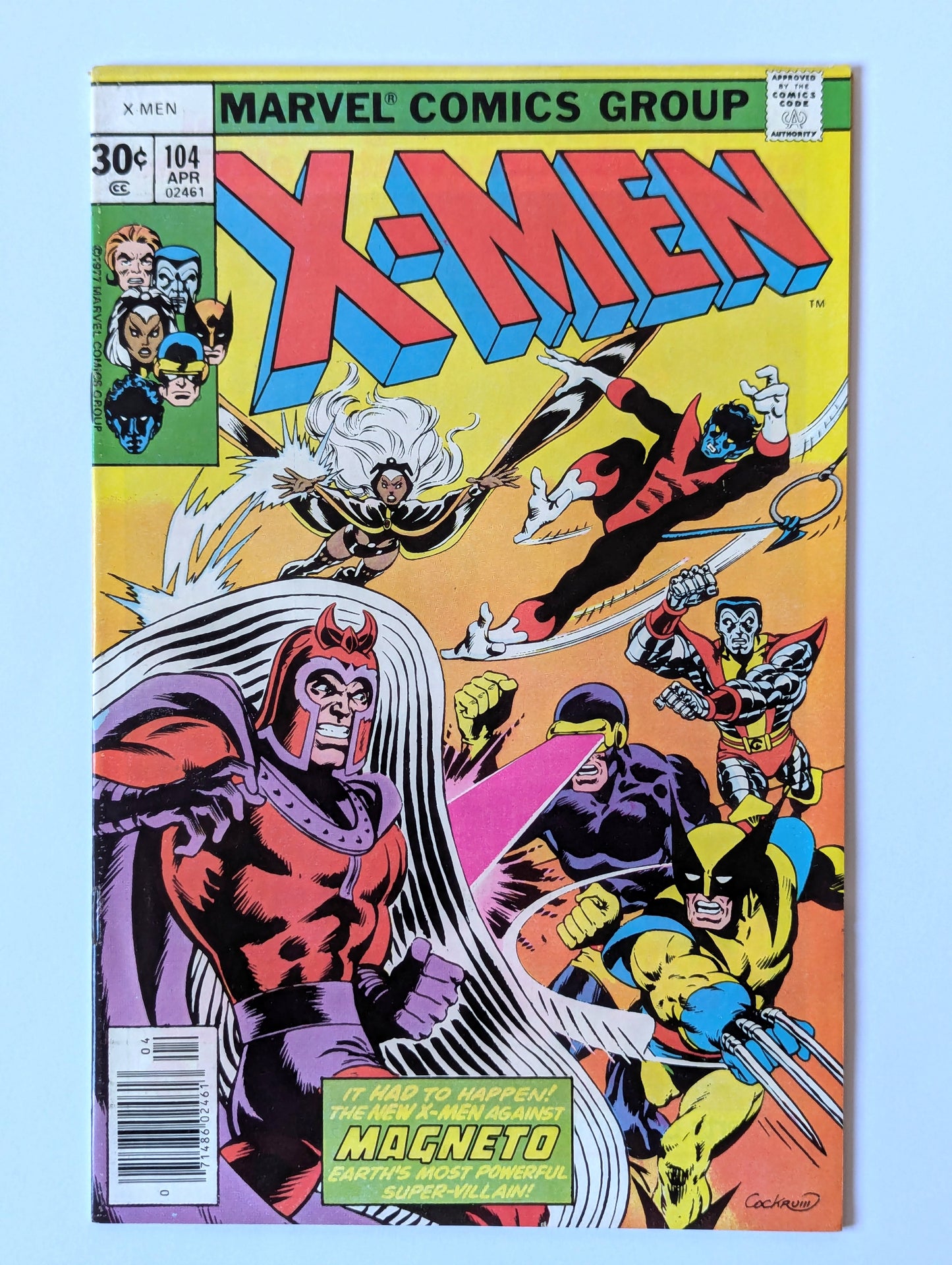 Uncanny X-Men #104 Marvel Comic Book