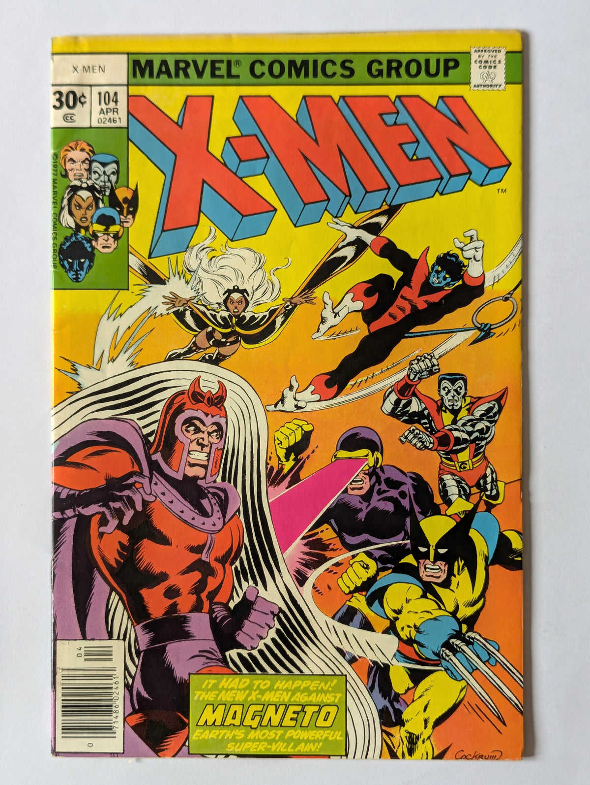 Uncanny X-Men #104 Marvel Comic Book