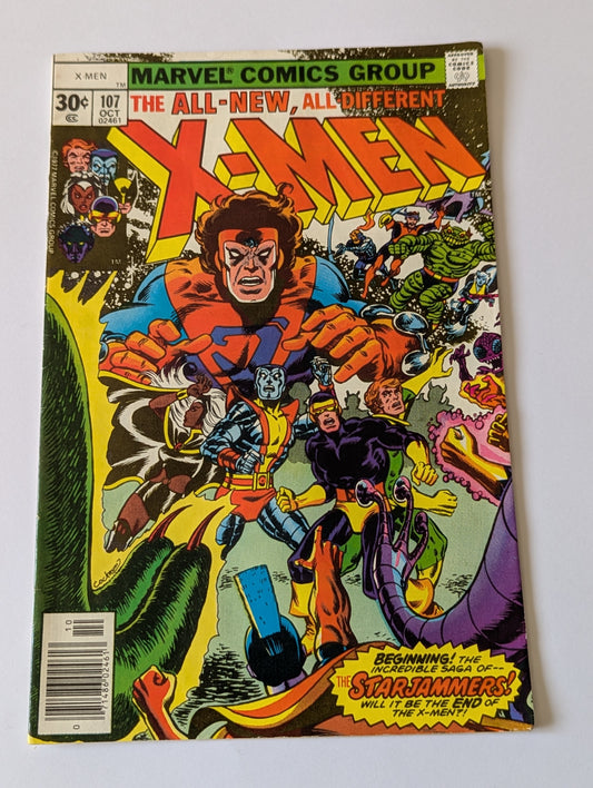 Uncanny X-Men #107 Marvel Comic Book