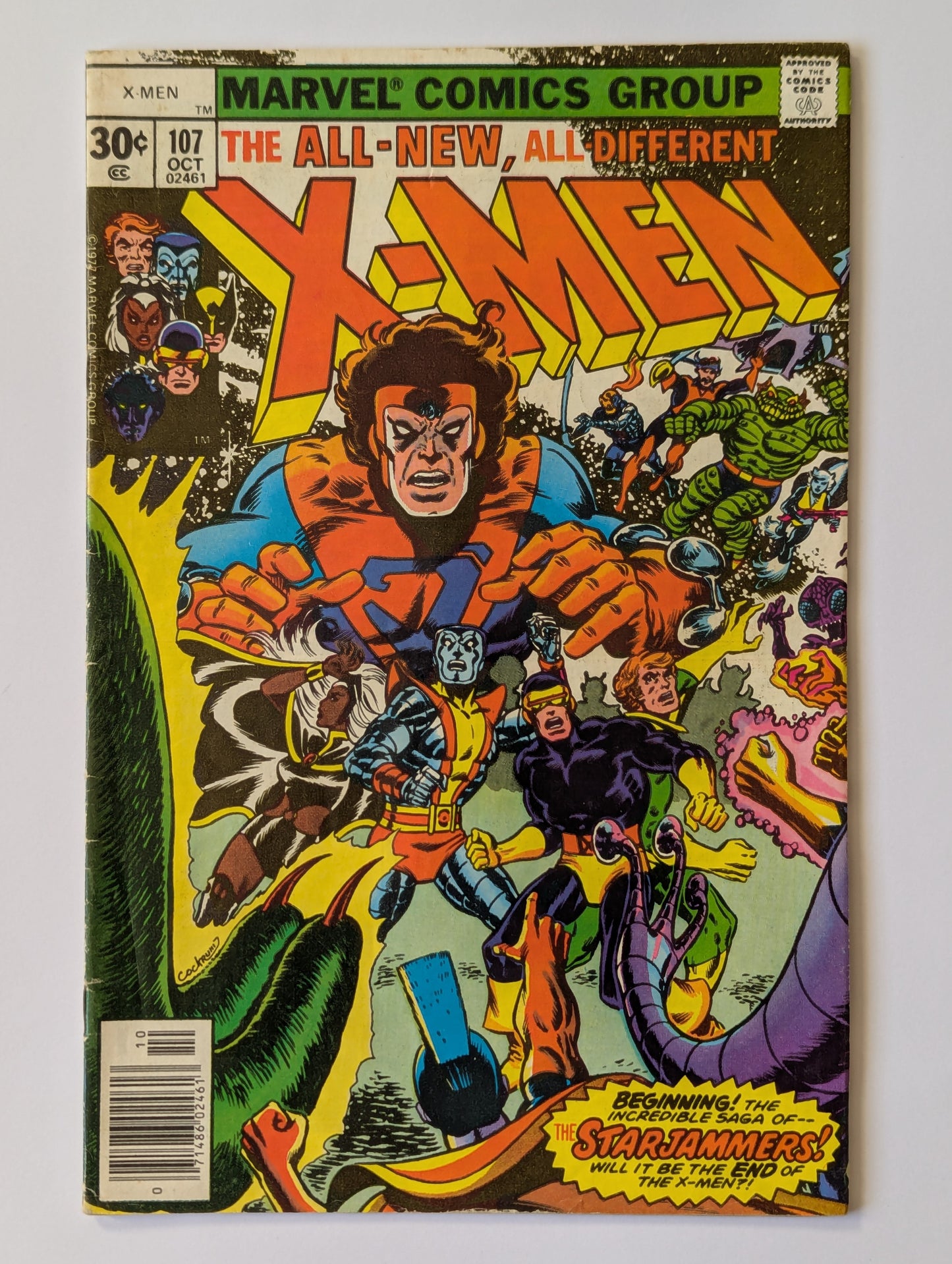 Uncanny X-Men #107 Marvel Comic Book