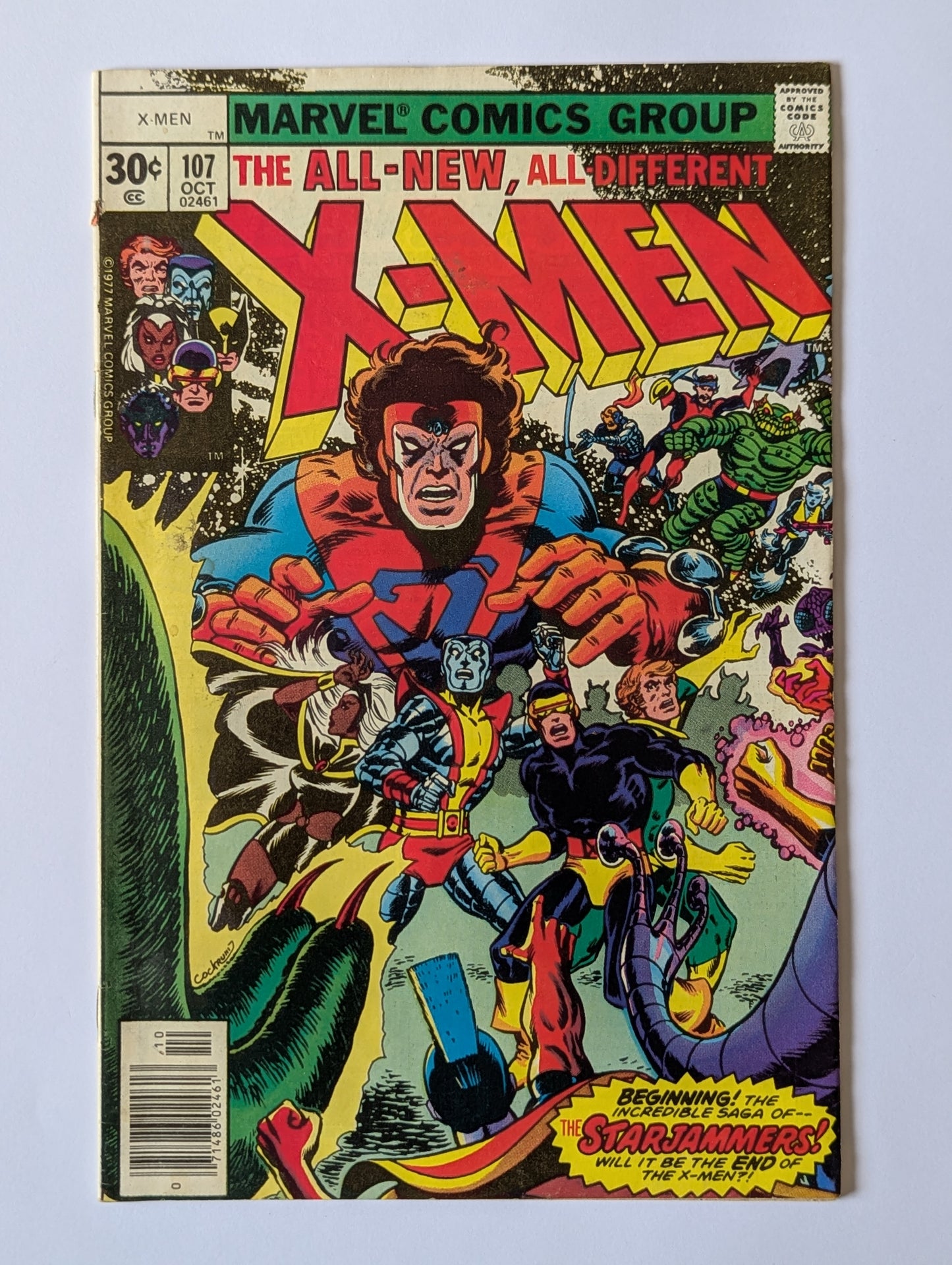 Uncanny X-Men #107 Marvel Comics