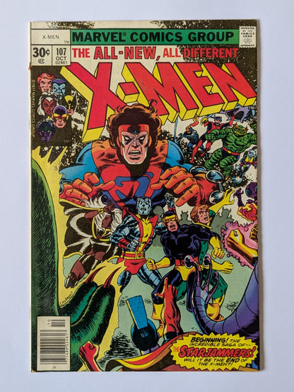 Uncanny X-Men #107 Marvel Comics