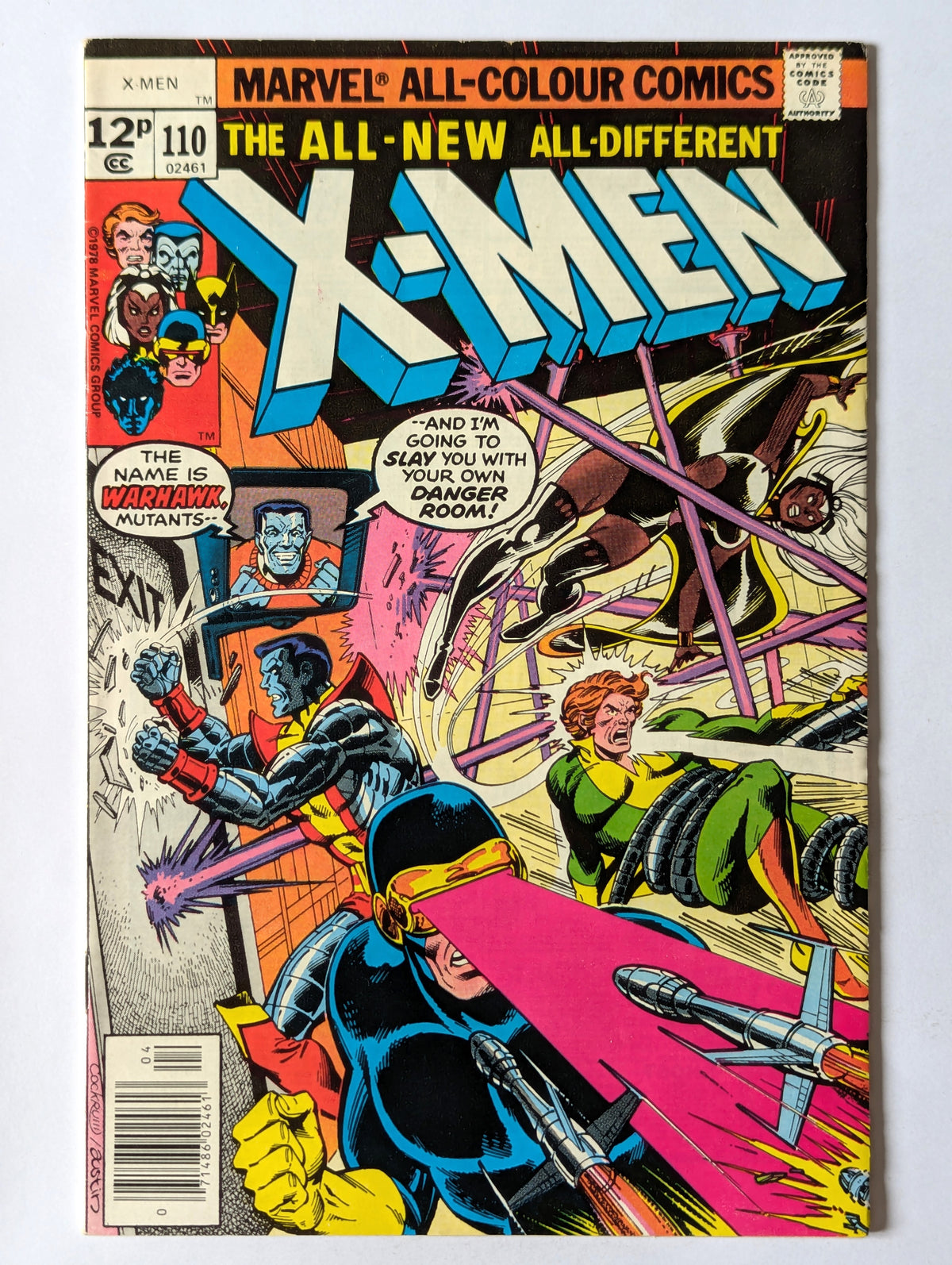 Uncanny X-Men #110 Marvel Comic Book